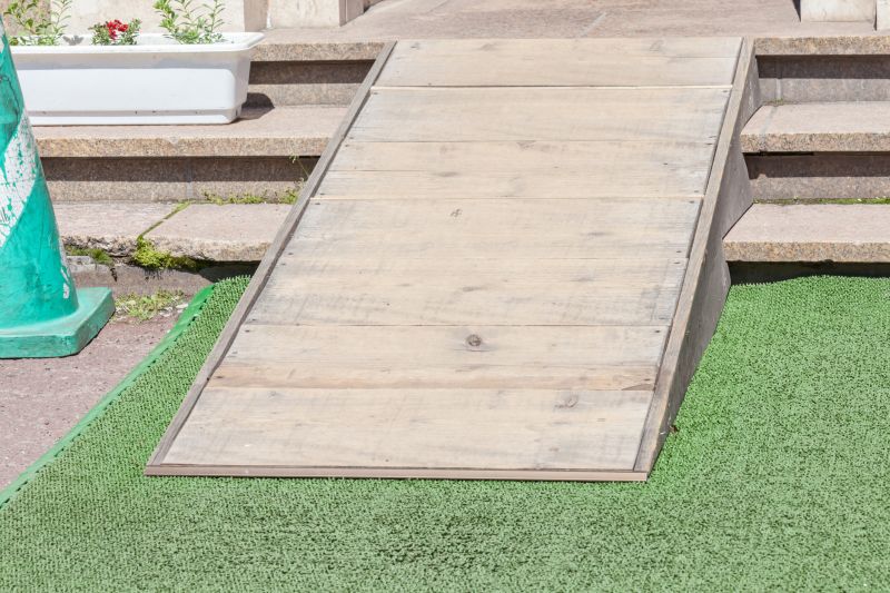 Wood Ramps Installation
