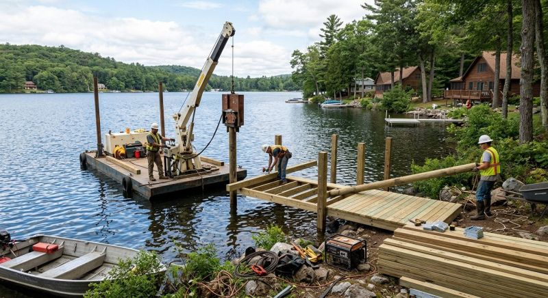Dock Construction in Olathe, KS