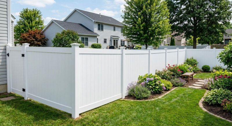 Pvc Privacy Fence Installation in Pearland, TX