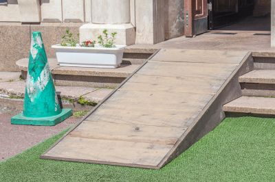 Wood Ramps Installation